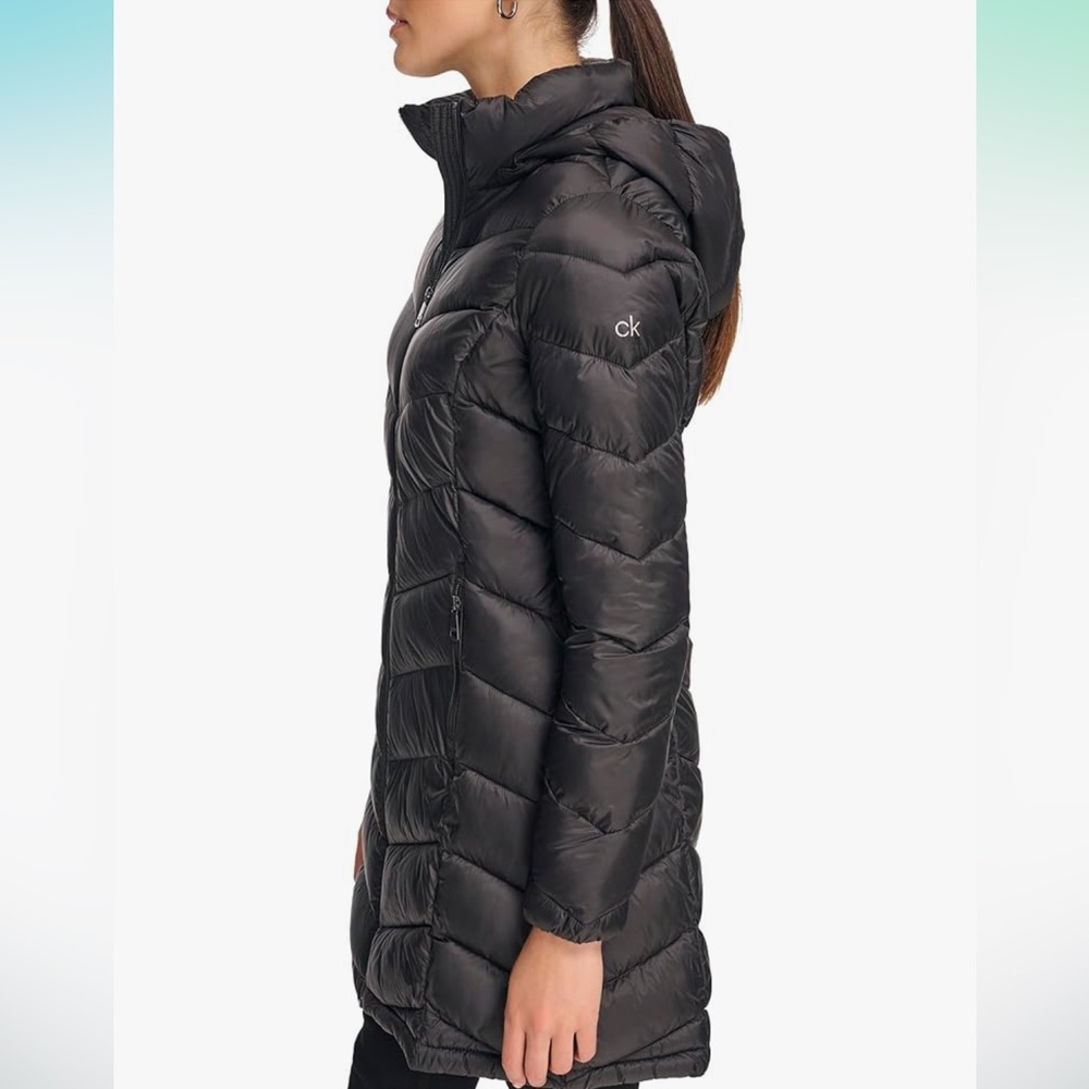 Calvin Klein puffer down feather coat